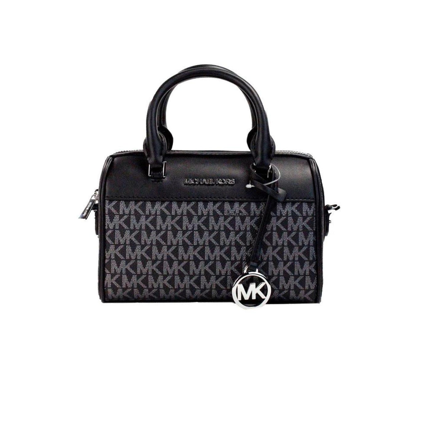 Michael Kors Travel XS Signature PVC Duffle Crossbody Bag Women's Purse