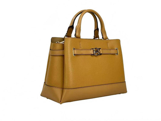 Women's Reed Small Belted Satchel Crossbody Bag In Brown