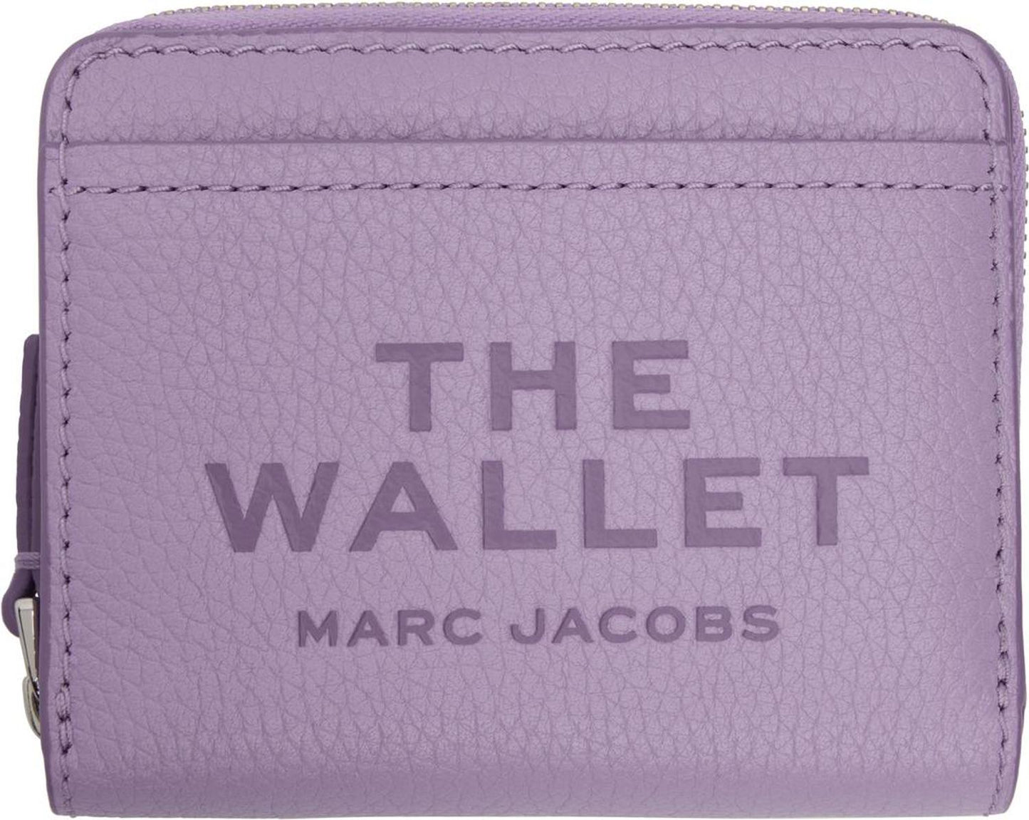 Purple 'The Leather Mini Compact' Wallet