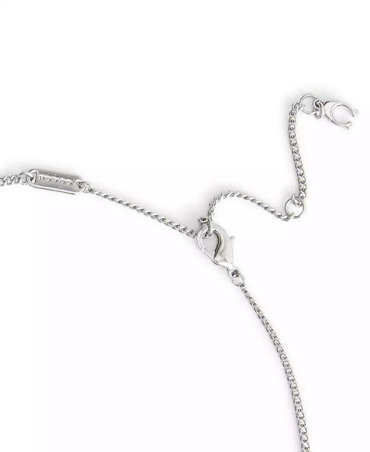 Faux Stone Signature Tea Rose Strand Necklace