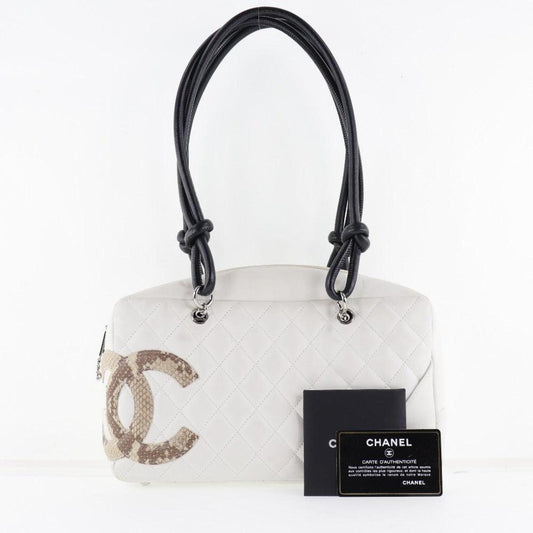 Chanel Cambon Line Leather Shoulder Bag (Pre-Owned)