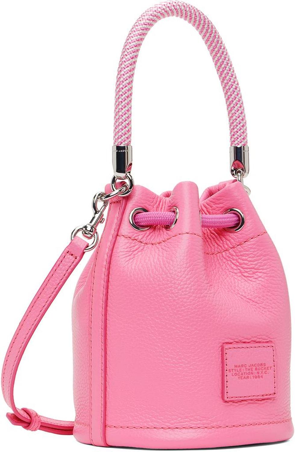 Pink Micro 'The Bucket' Bag