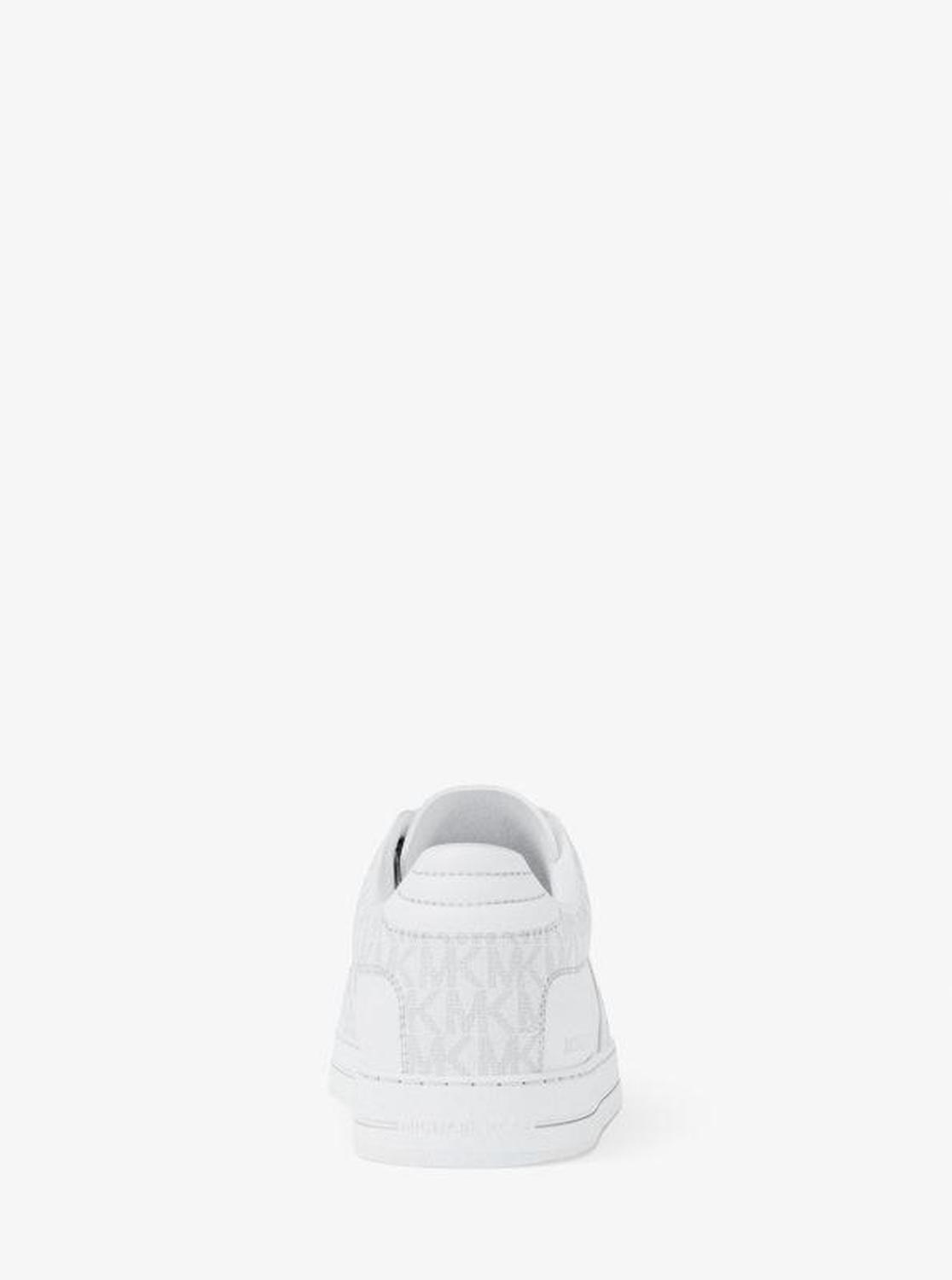 Brady Signature Logo and Leather Sneaker