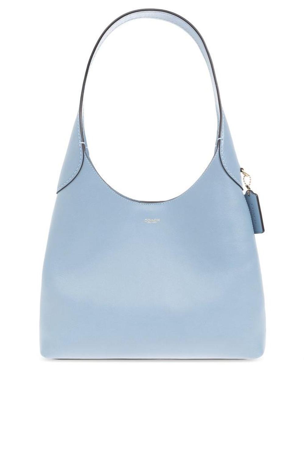 Coach Brooklyn 28 Logo Detailed Shoulder Bag