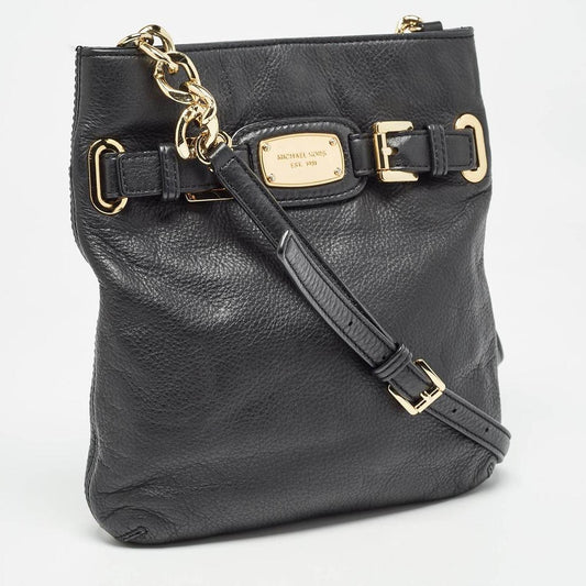 Michael Michael Kors  Leather Hamilton Crossbody Bag