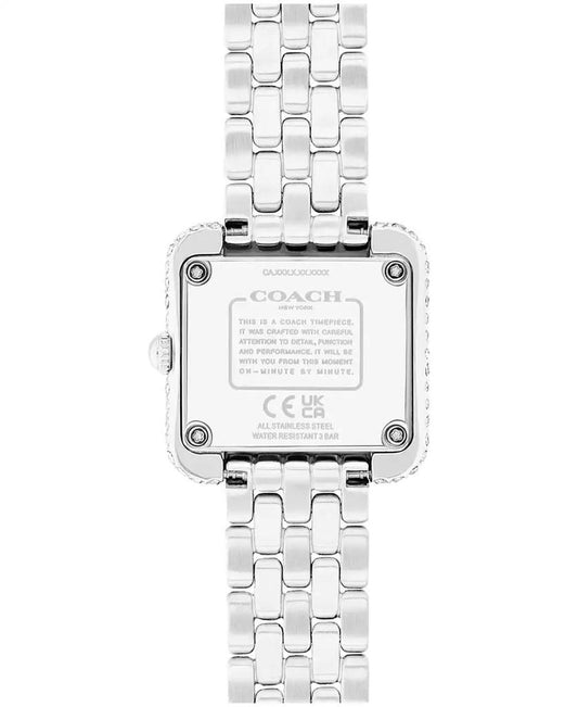 Women's Cass Silver Tone Stainless Steel Bracelet Watch 24mm