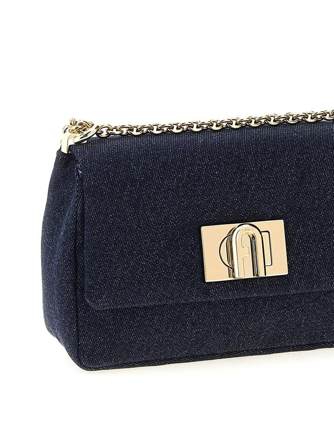 Furla 1927 Chain-Link Mini Shoulder Bag