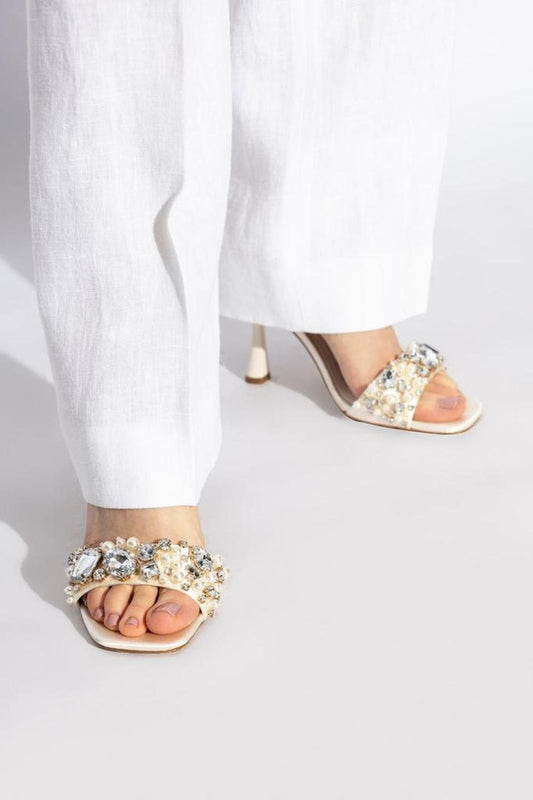 Kate Spade Embellished Bridal Sandals