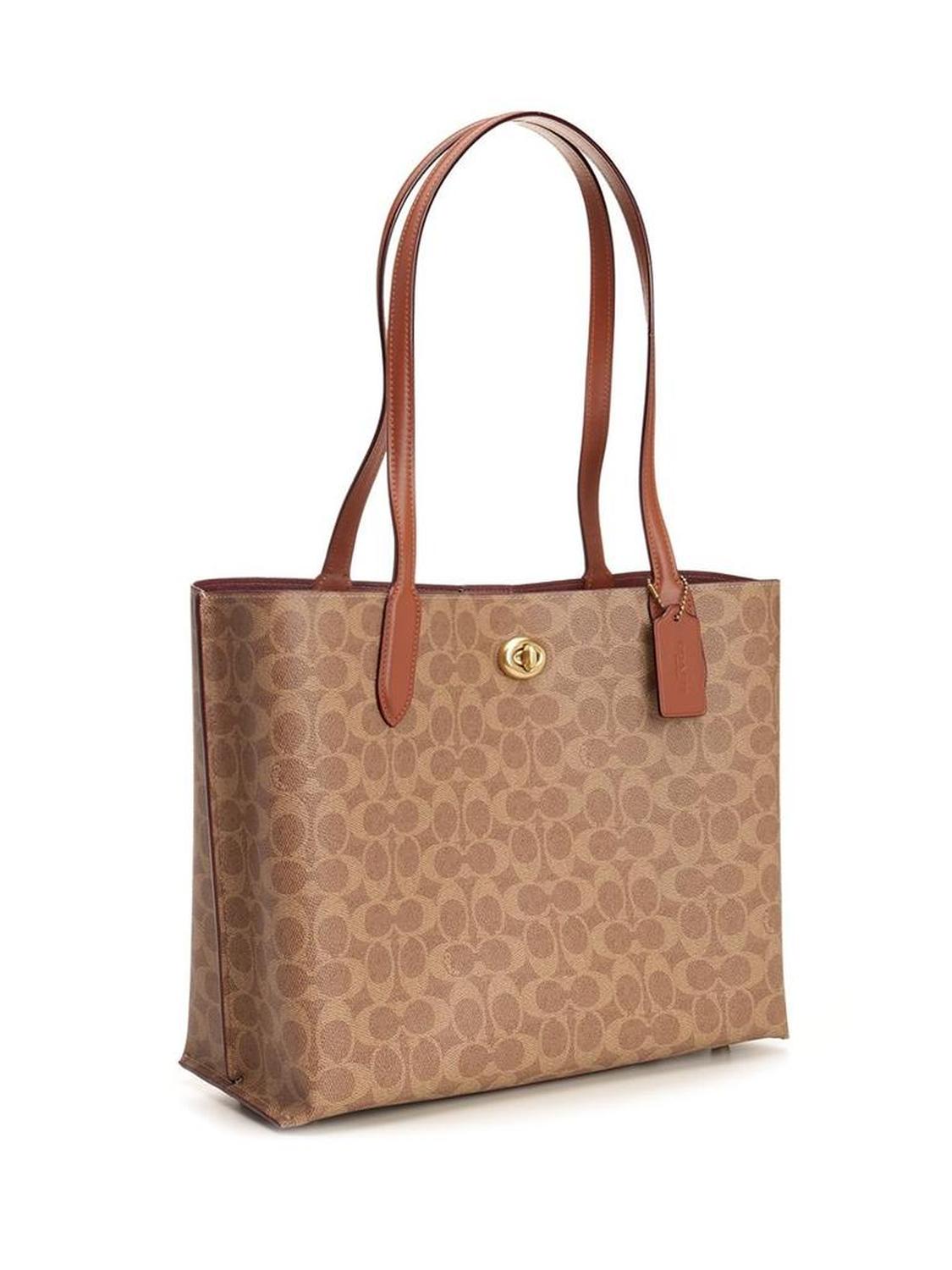 Coach Pattern-Printed Tote Bag