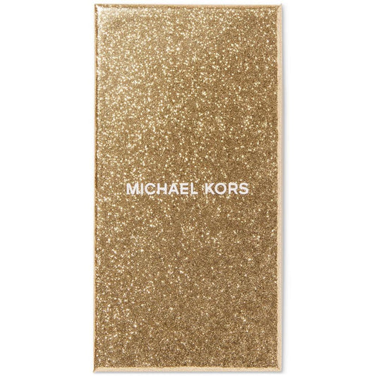 Charms Metal MK Heart Pave Key Charm