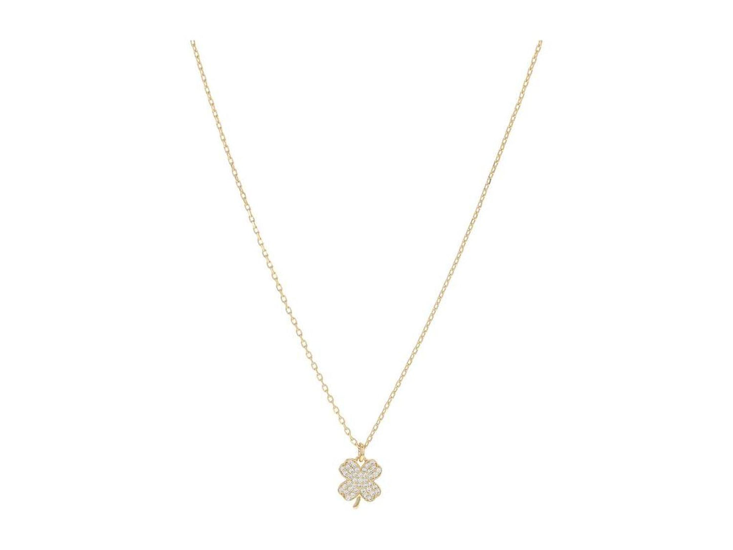 Pave Clover Pendant
