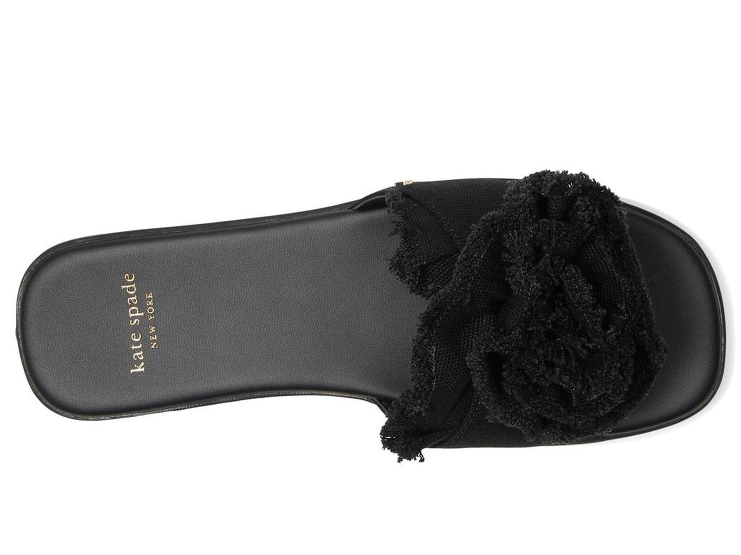 Flourish Canvas Flat Sandal
