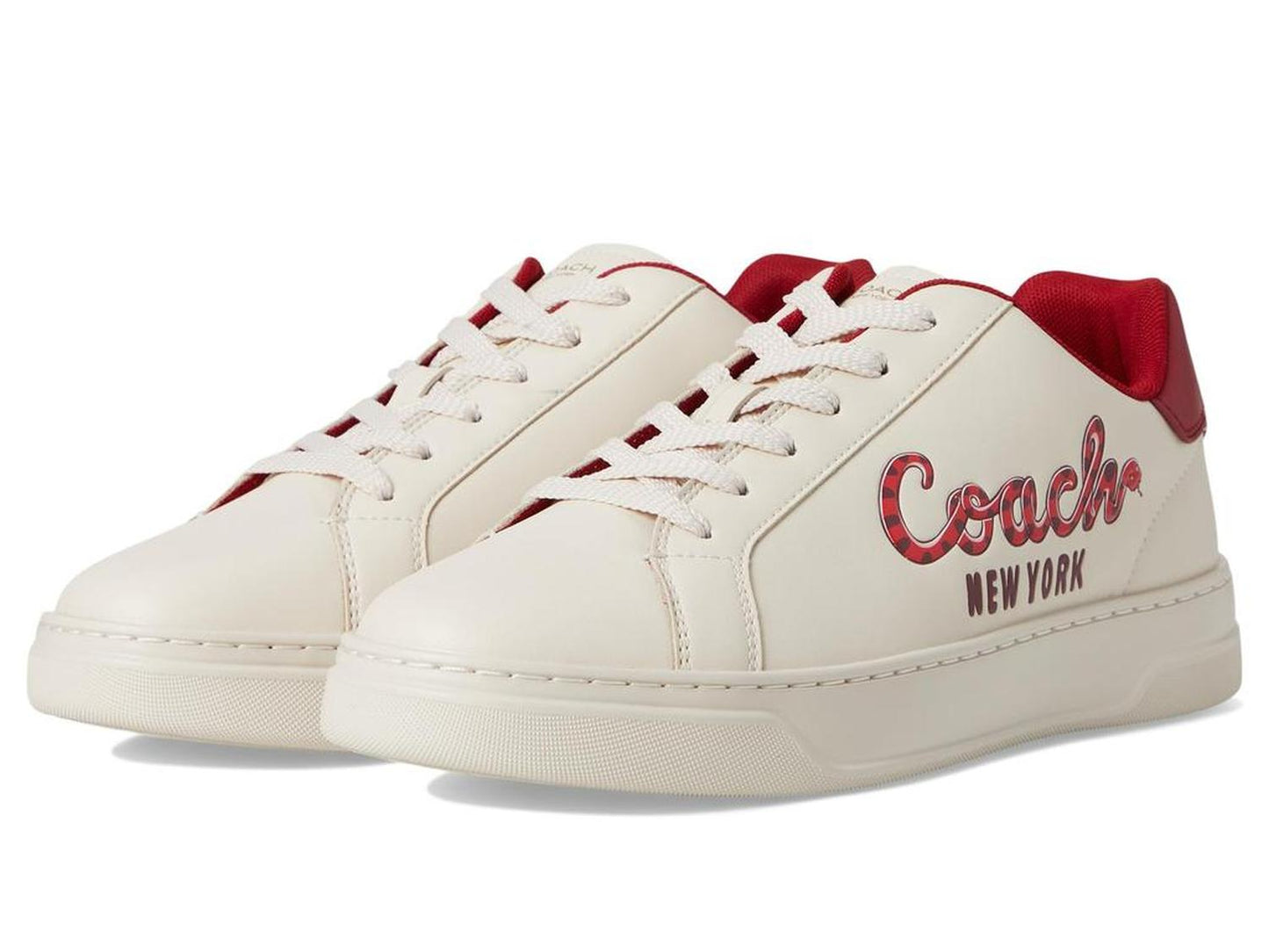 New Year Highline Sneakers with Coach Snake Script