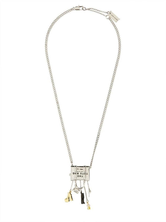 Marc Jacobs The Bag Life Charm Necklace