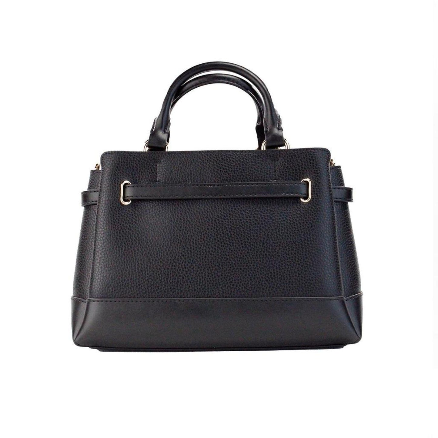Michael Kors Reed Small Leather Center Zip Belted Satchel Bag Women's Purse