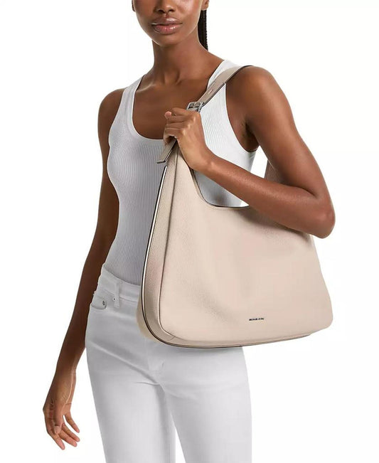 Nolita Large Leather Hobo Shoulder Bag