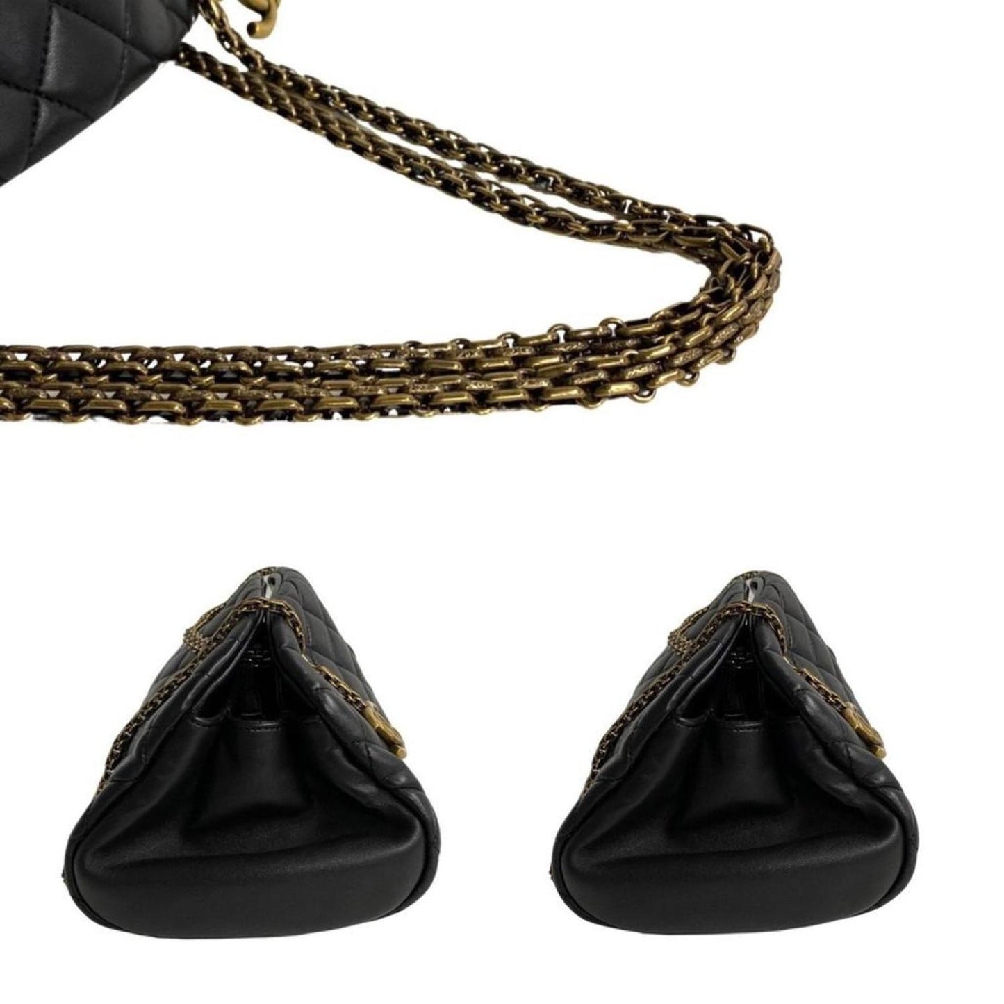 Chanel Mademoiselle Leather Shoulder Bag (Pre-Owned)
