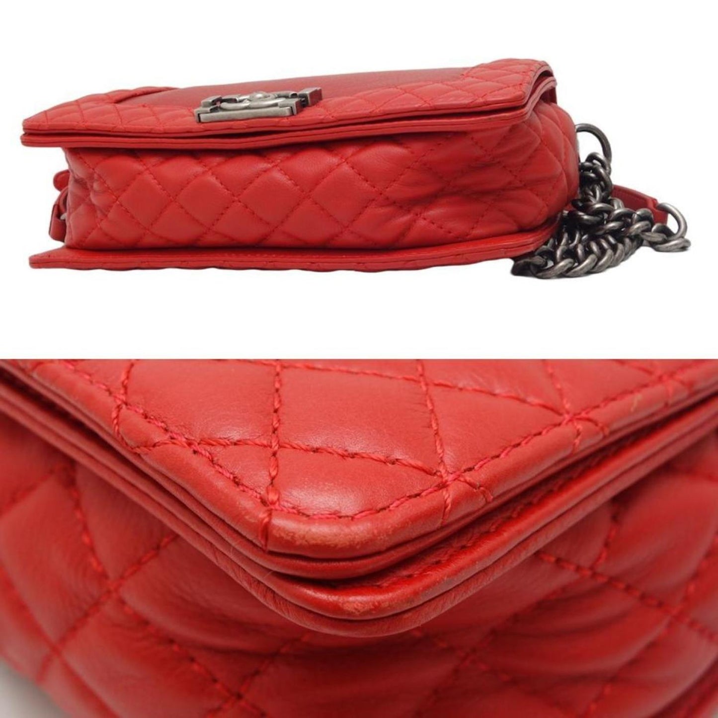 Chanel Boy Leather Shopper Bag (Pre-Owned)