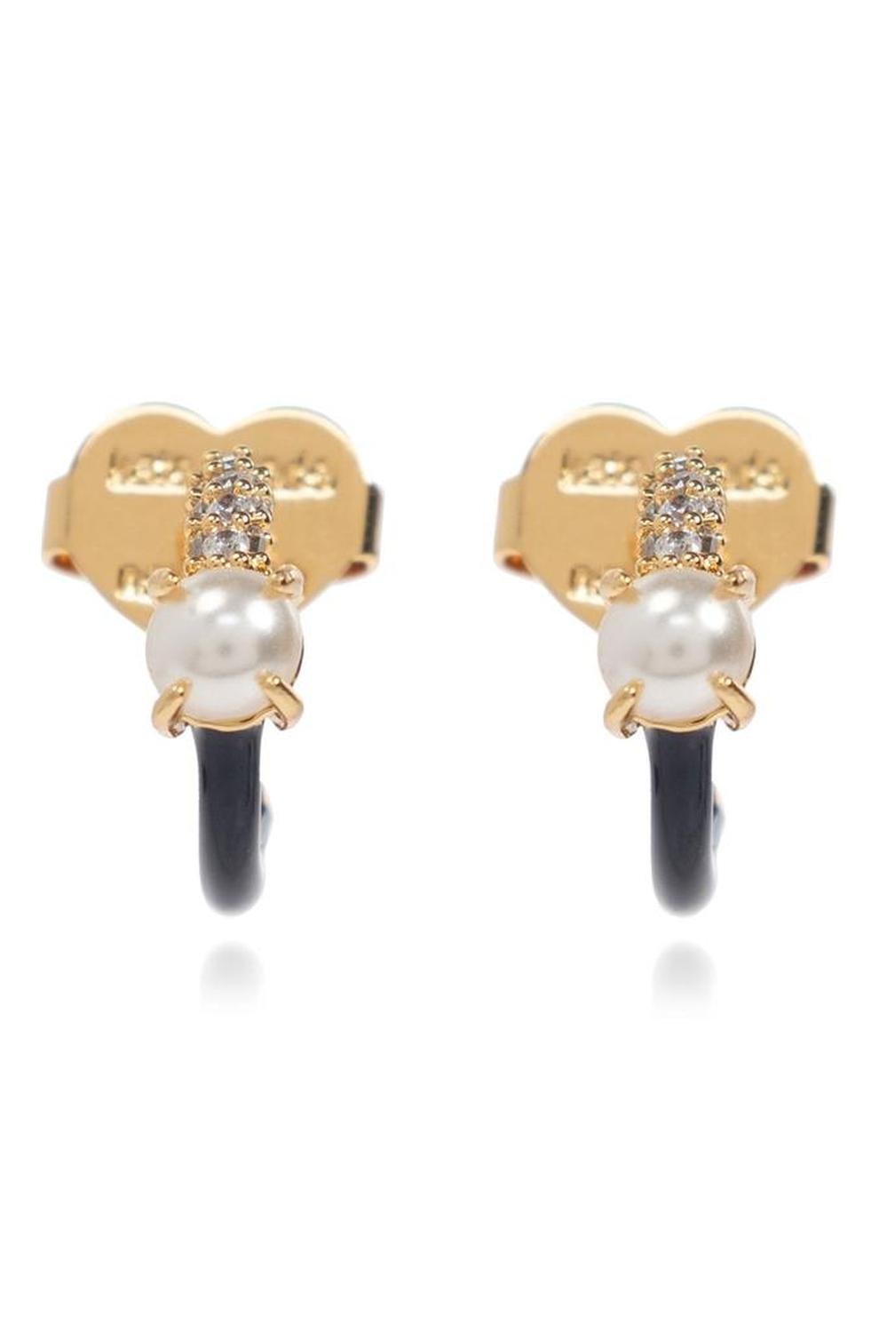 Kate Spade Hint Of Shimmer Huggies Earrings