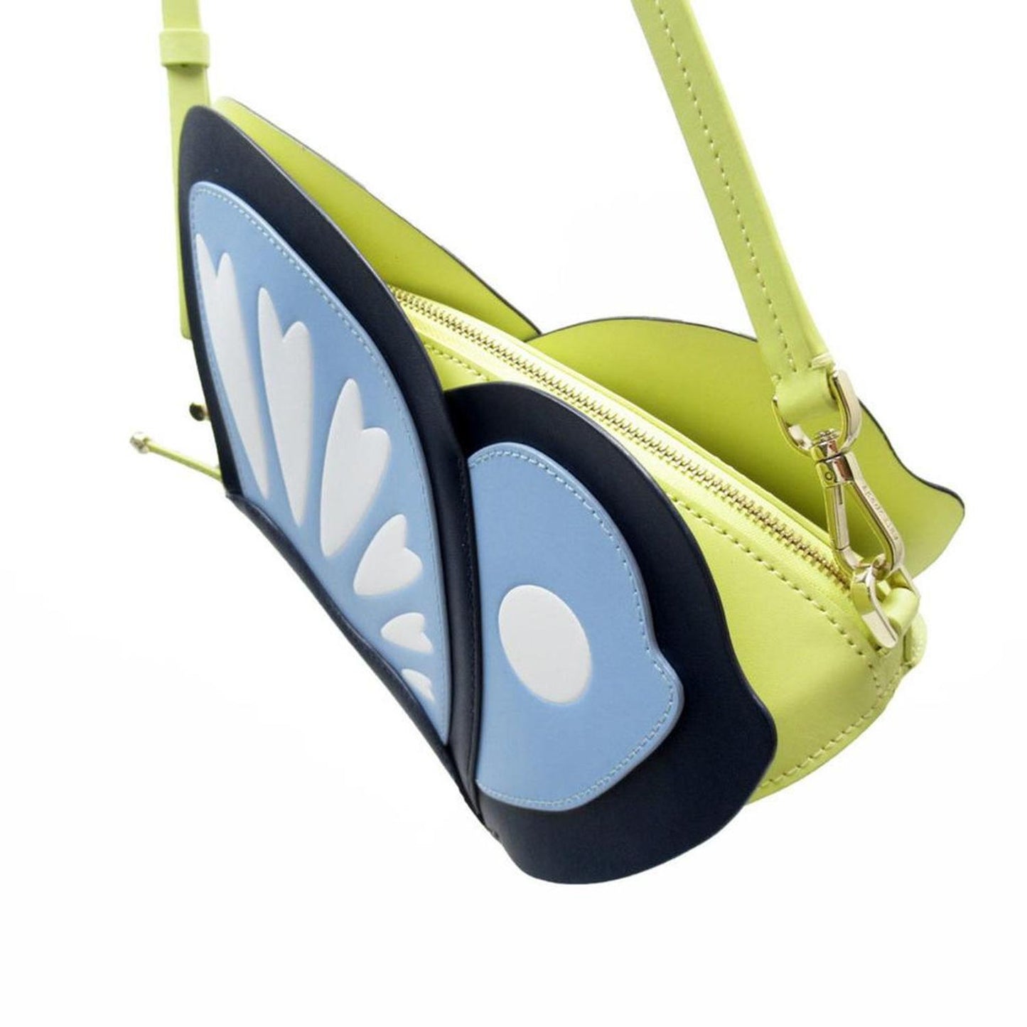 blue  yellow Leather Shoulder Bag (Pre-Owned)