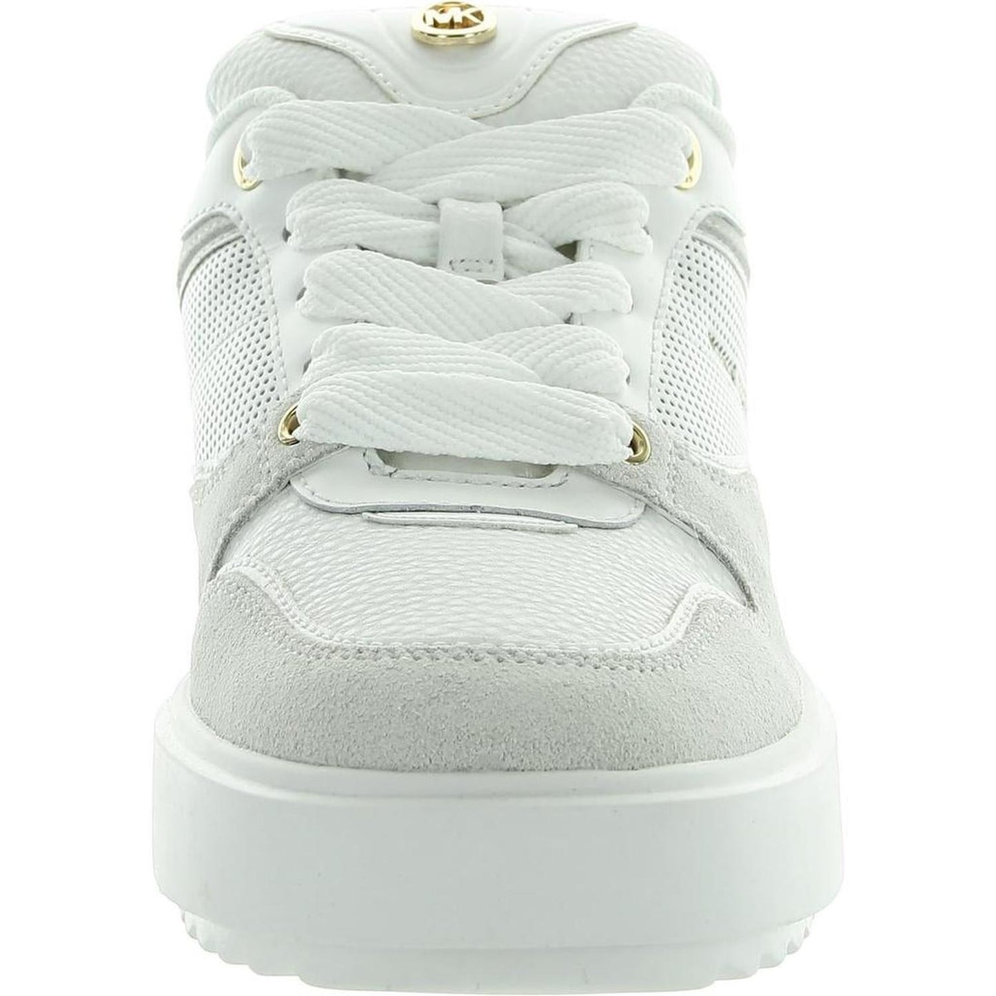 Womens Mixed Media Faux Leather Casual And Fashion Sneakers