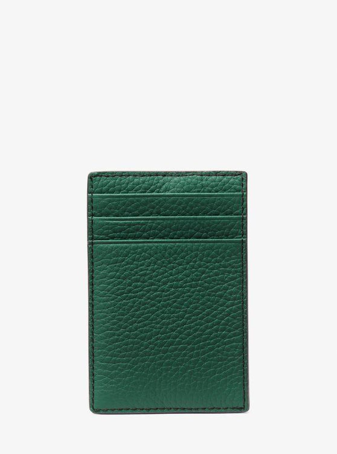 Hudson Pebbled Leather Card Case