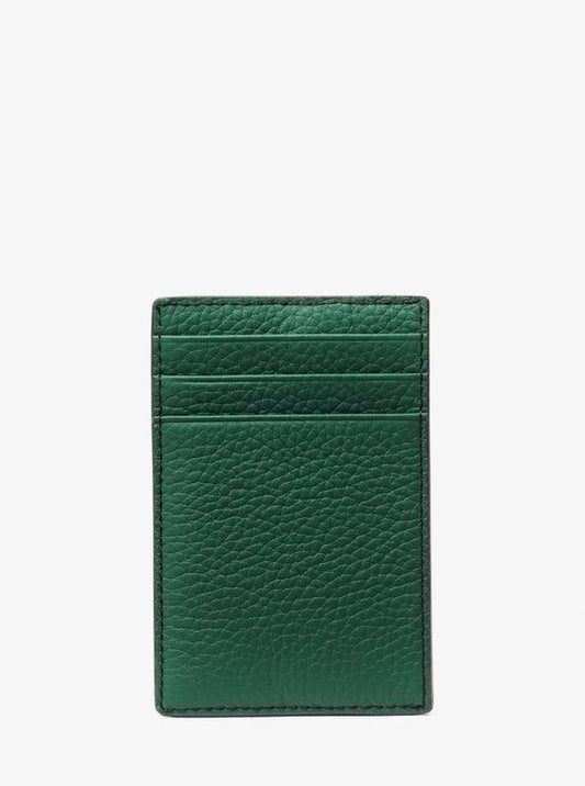 Hudson Pebbled Leather Card Case