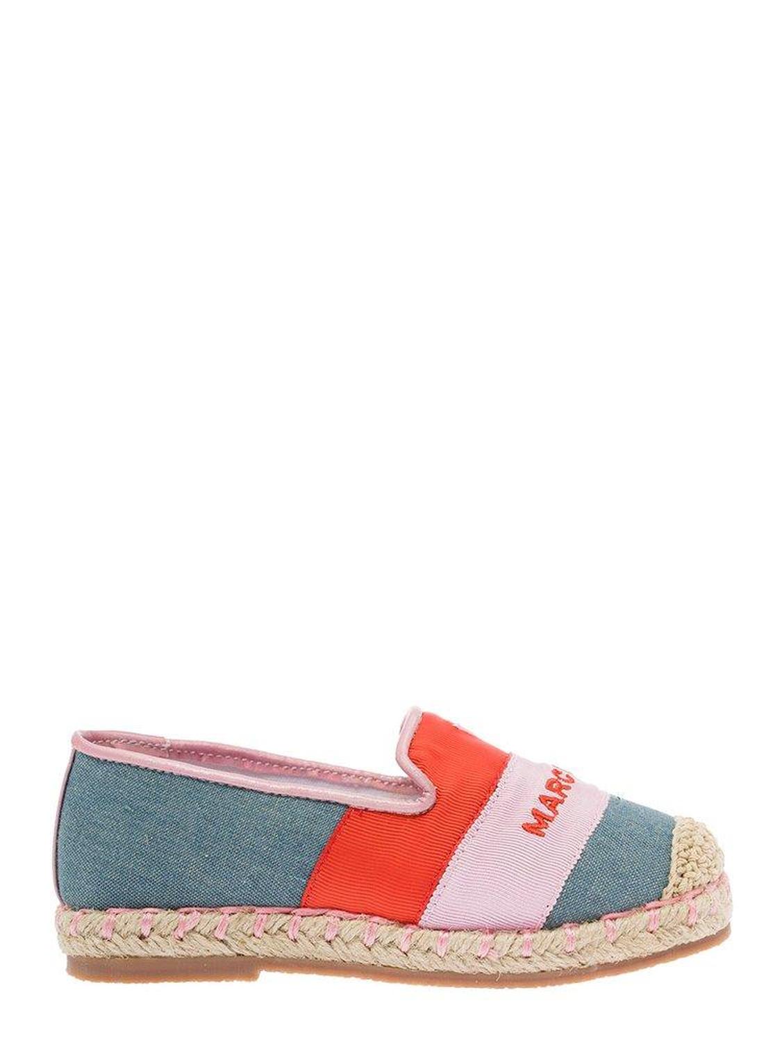The Marc Jacobs Kids Logo Embroidered Espadrilles