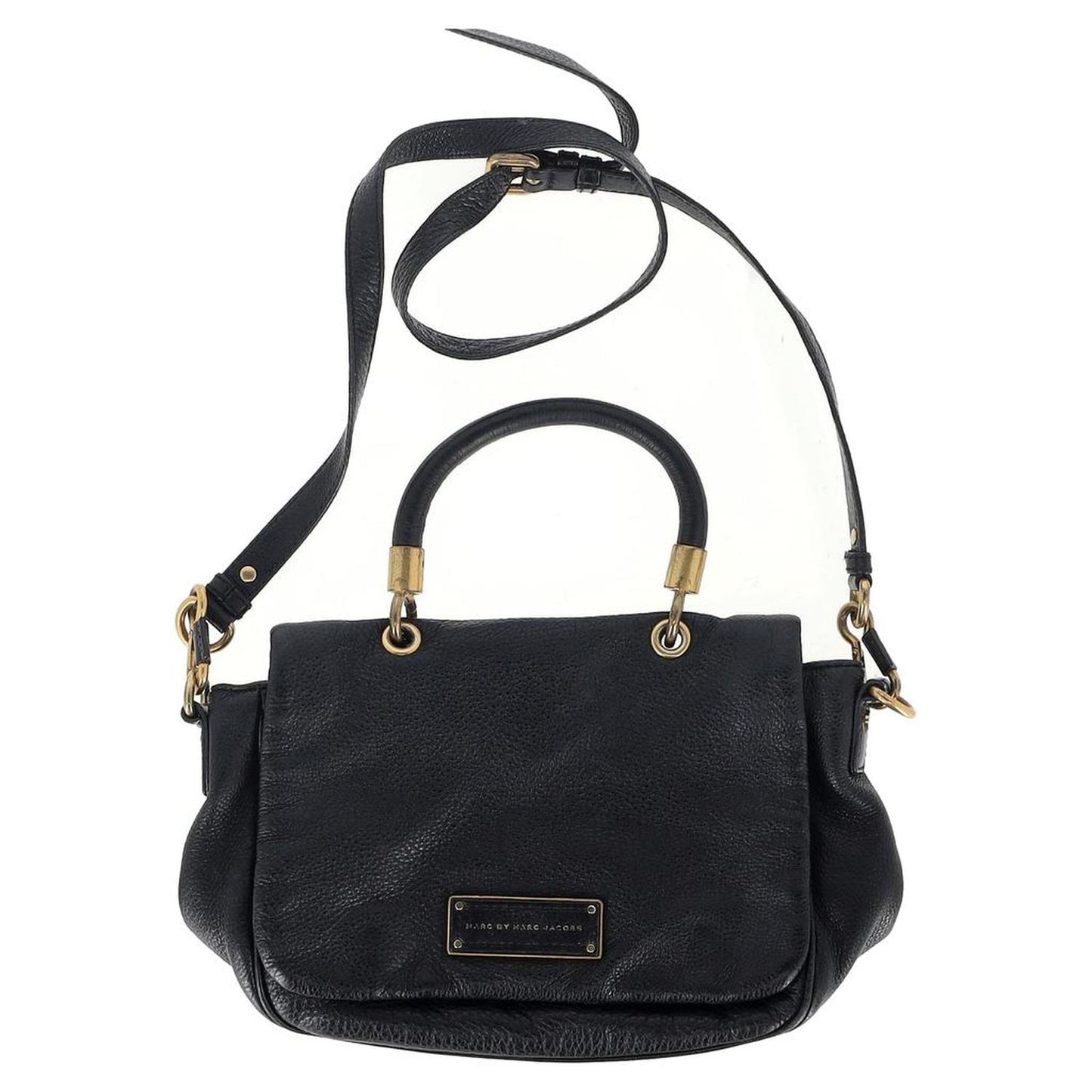 Marc by Too Hot To Handle Shoulder Bag in Black Leather