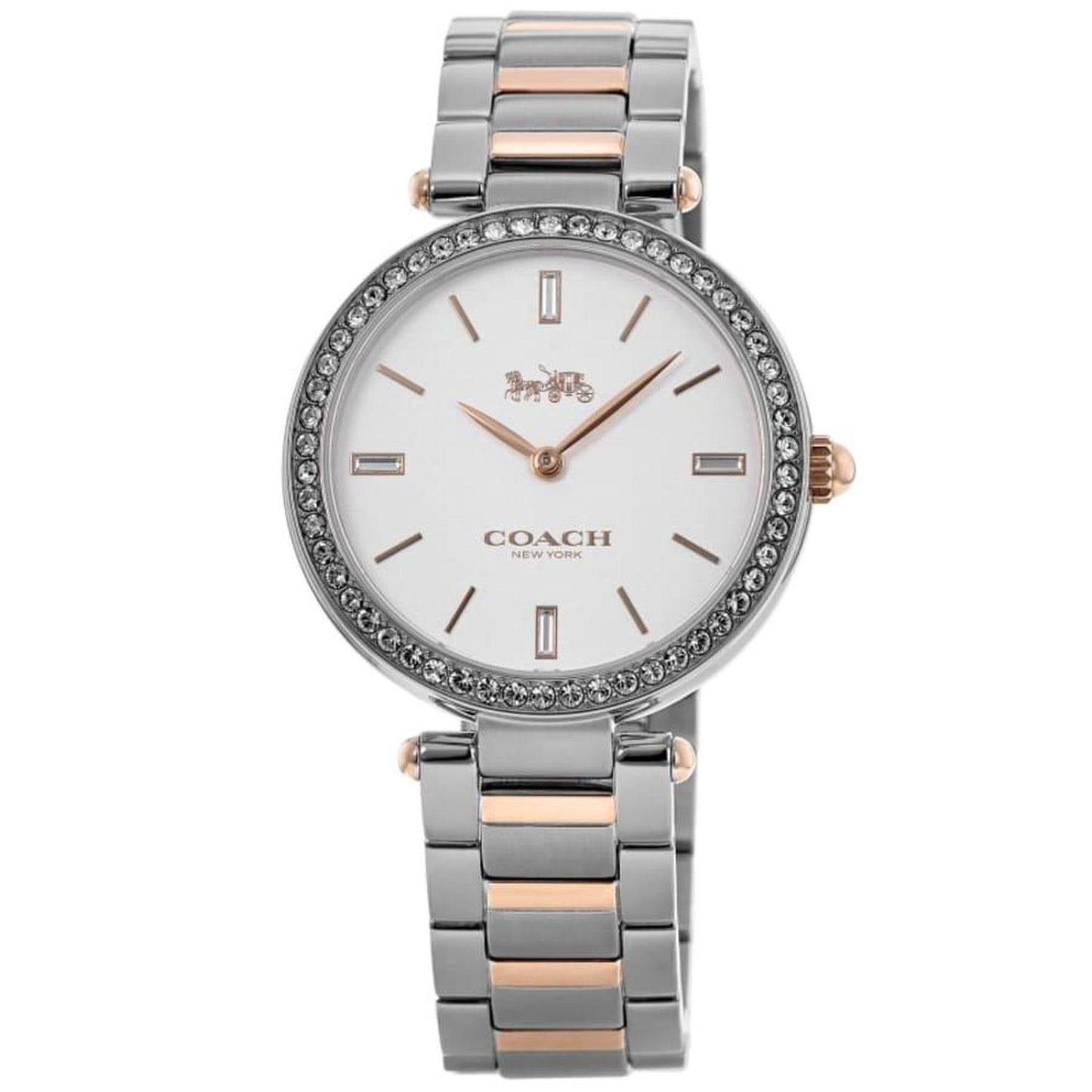 Park Silver Dial Two-Tone Steel Women's Watch 14503096