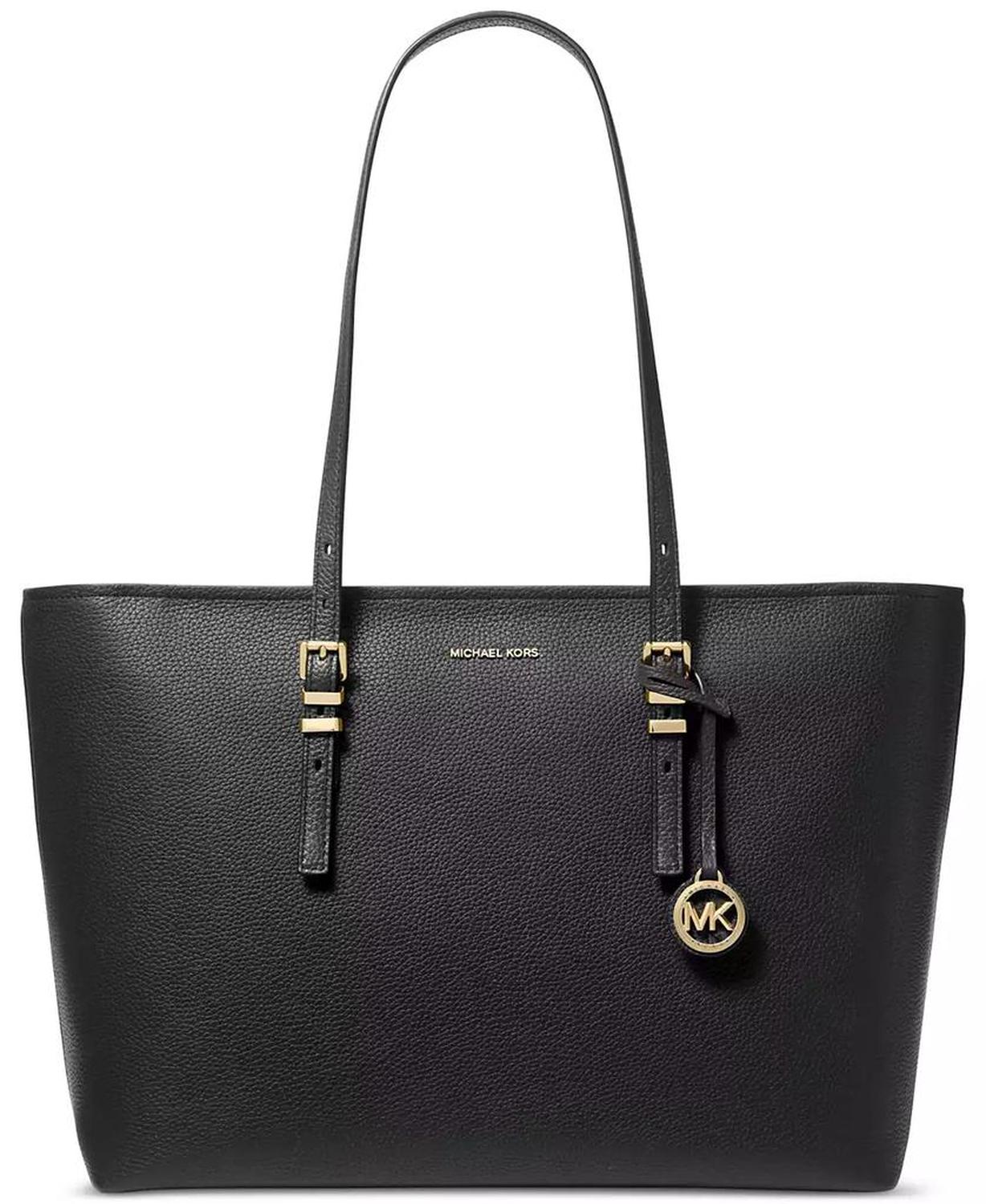 Quinn Extra Large Leather East West Tote