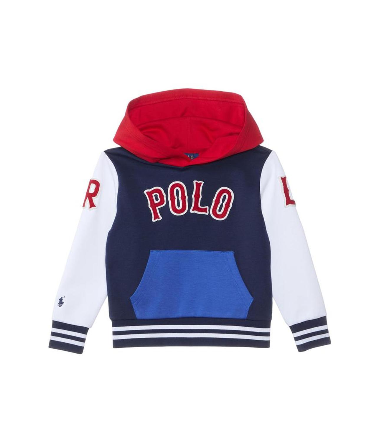 Double Knit Tech Pullover Hoodie (Big Kid)