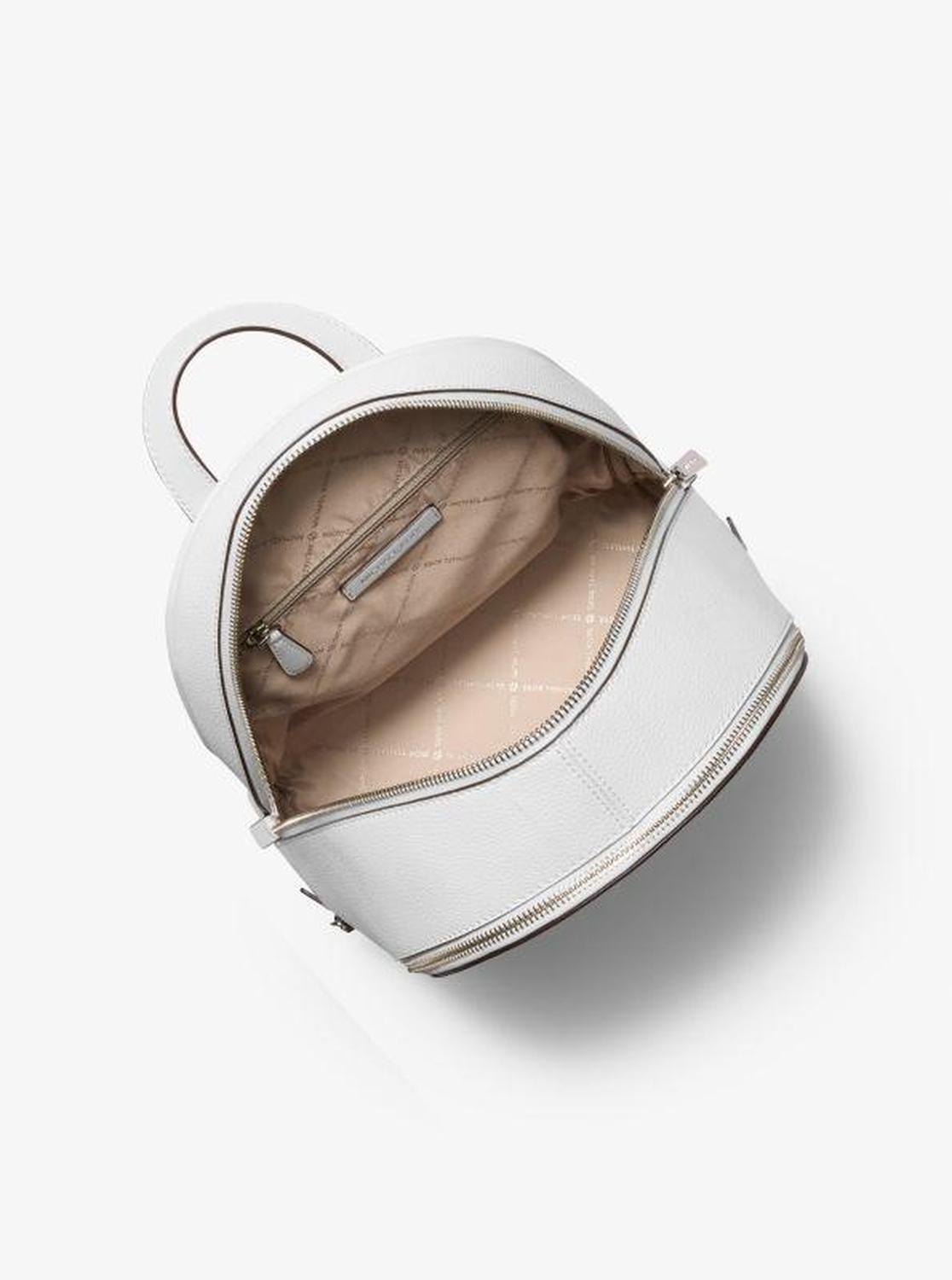 Rhea Medium Pebbled Leather Backpack