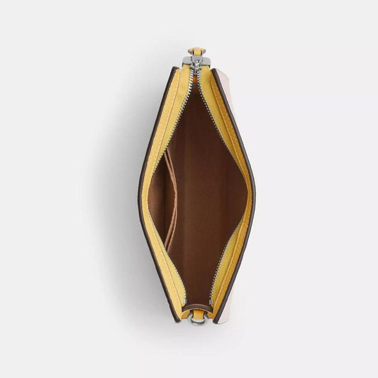 Slim Crossbody Bag With Floral Print