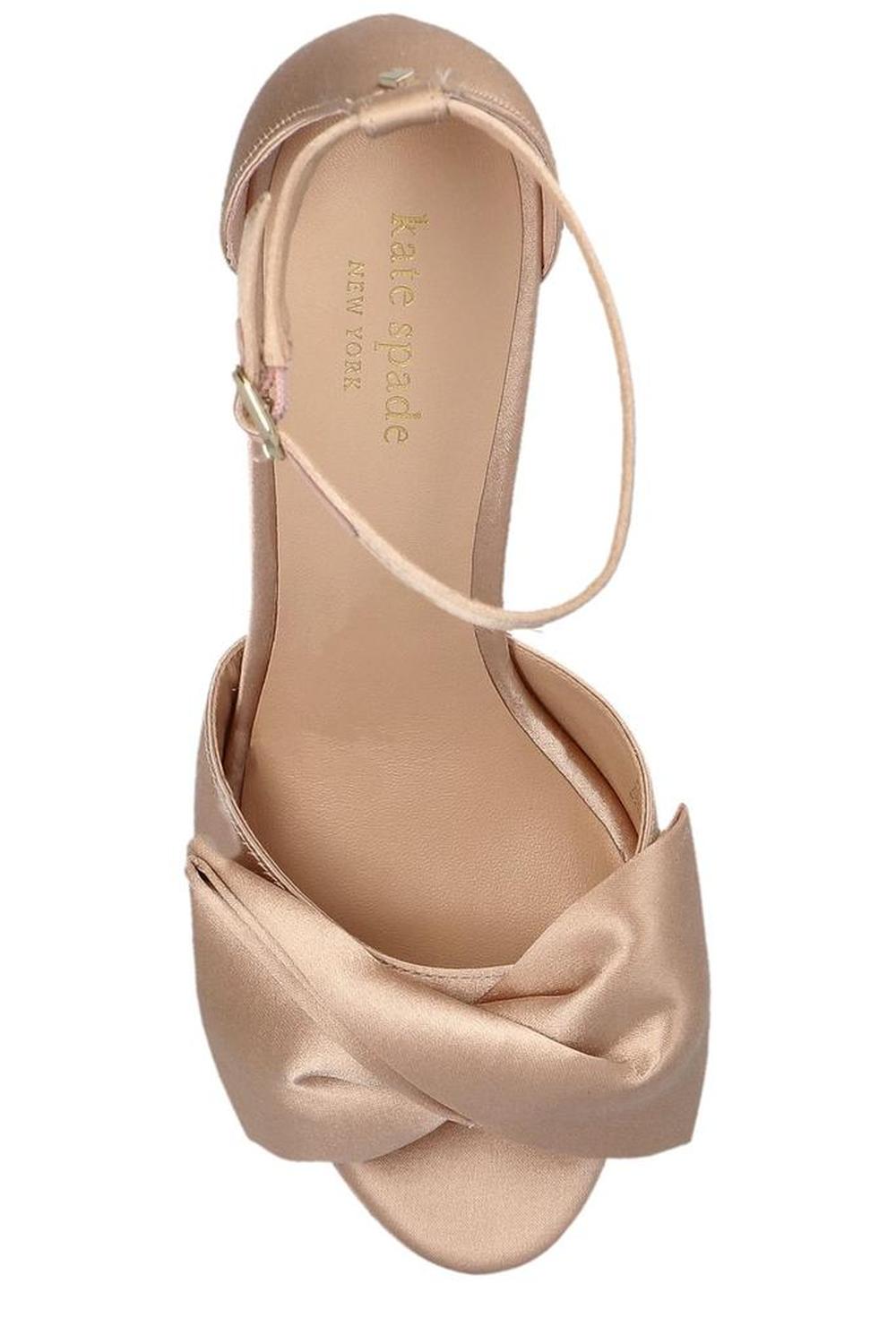 Kate Spade Bridal Bow Sandals