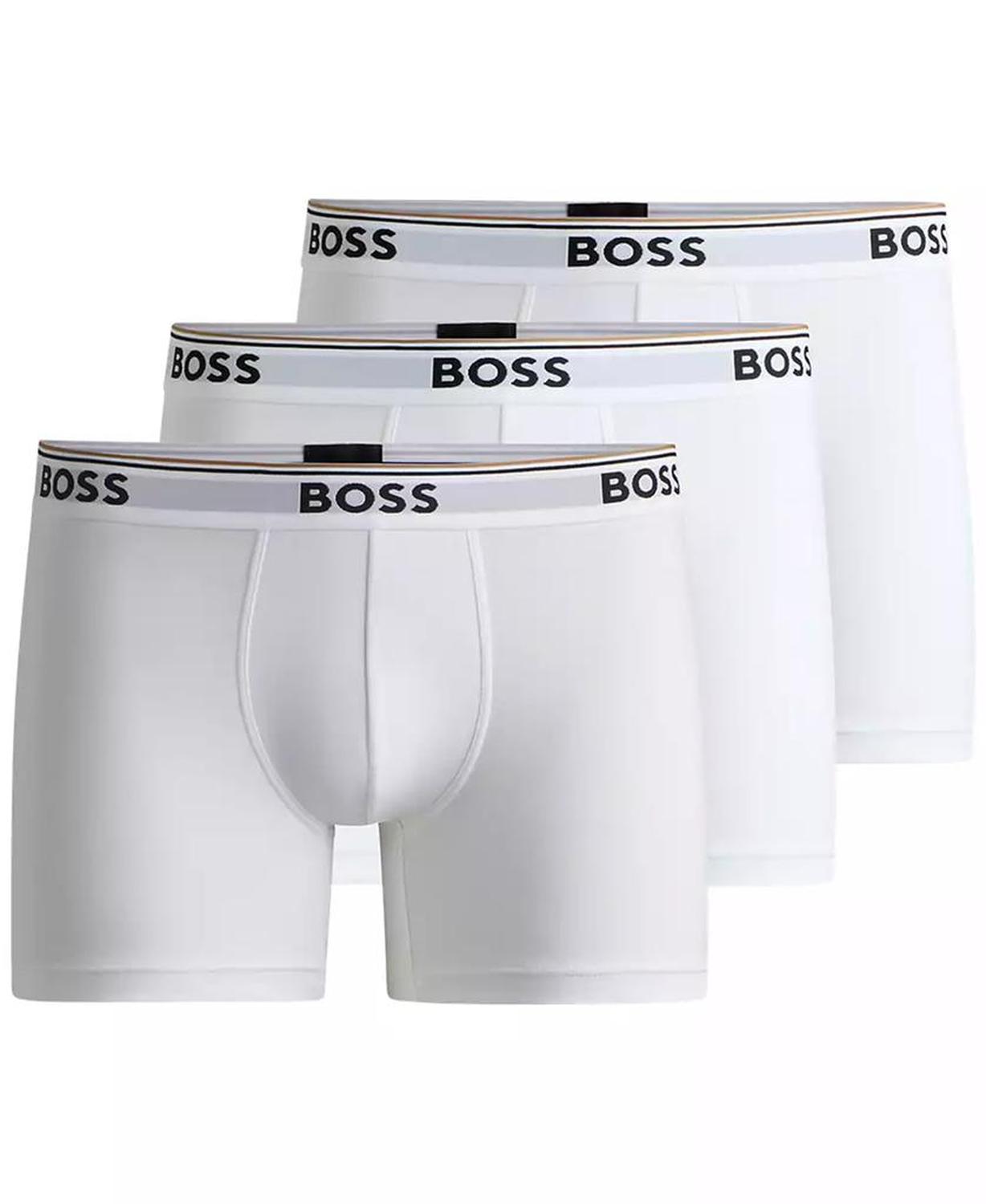Men's Power 3-Pack Solid Boxer Briefs