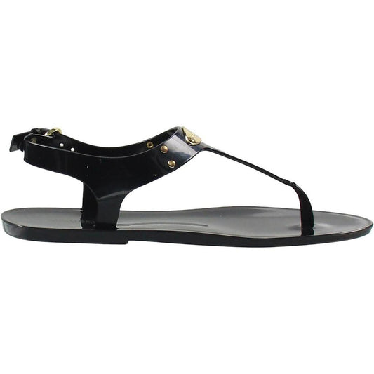Plate Womens Buckle Manmade Jelly Sandals