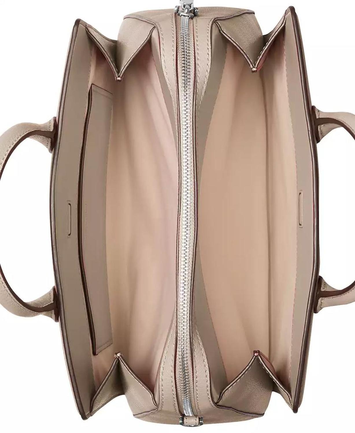 Laila Medium Leather Crossbody Satchel