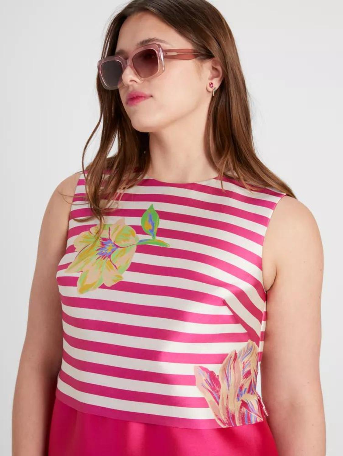 Tulip Stripe Shell