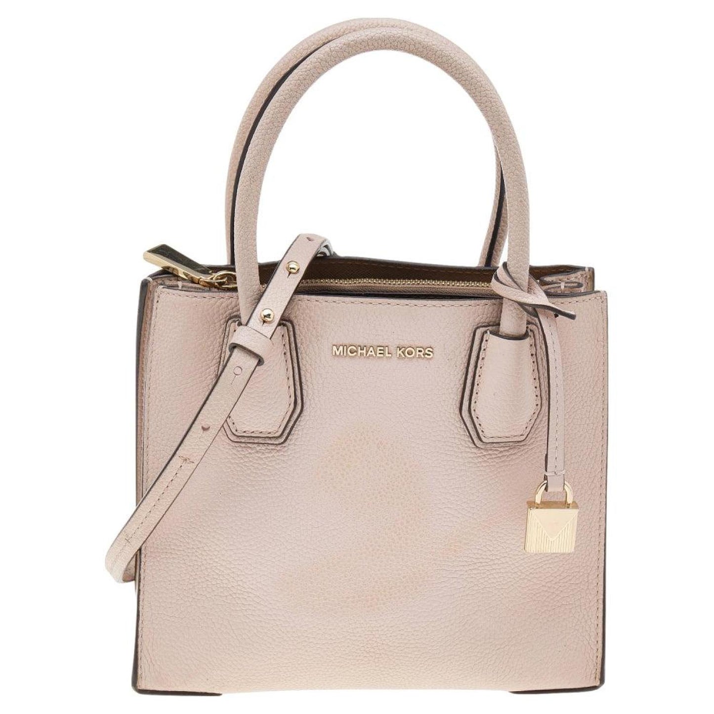 Michael Kors Blush Leather Mini Mercer Tote