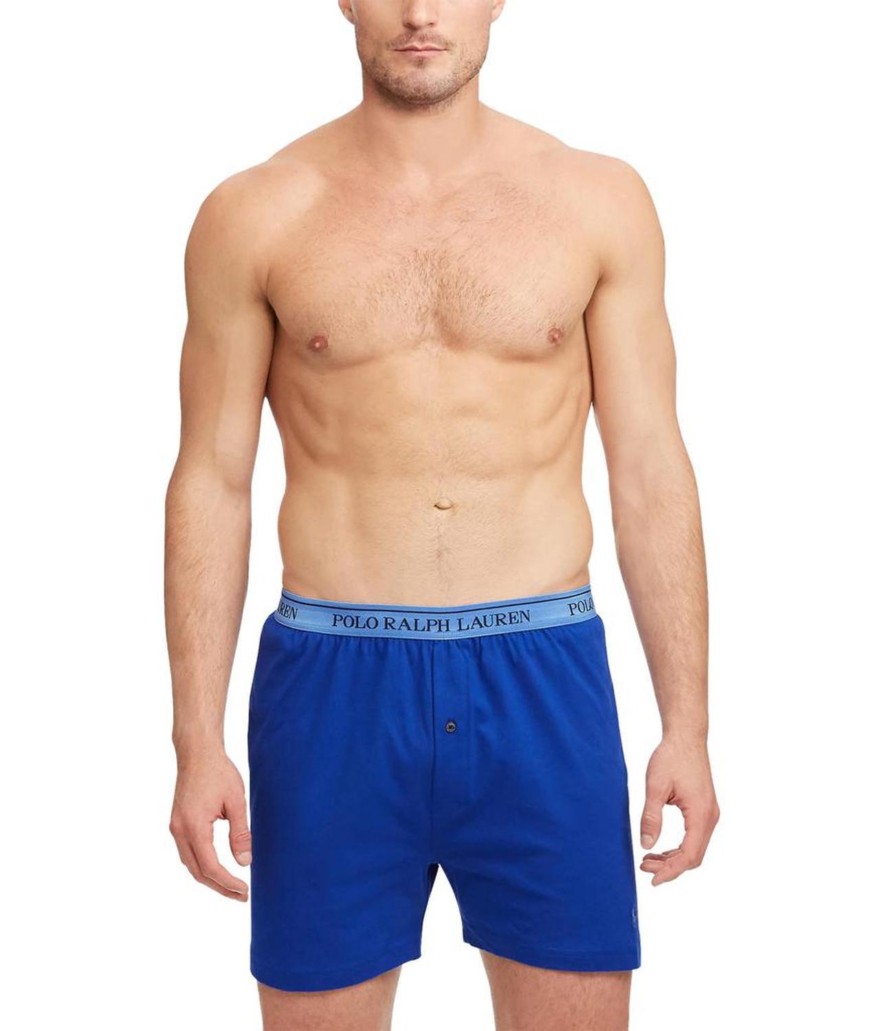 Classic Fit Cotton Knit Boxer 5 Pack