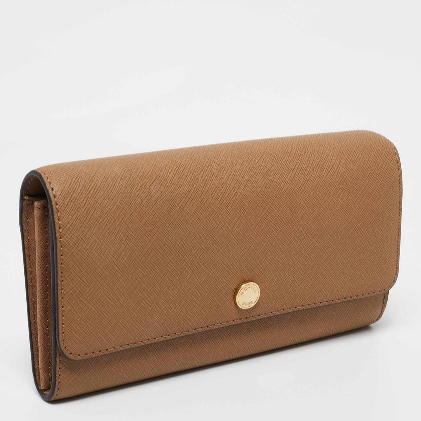 Michael Kors Beige Saffiano Leather Wallet