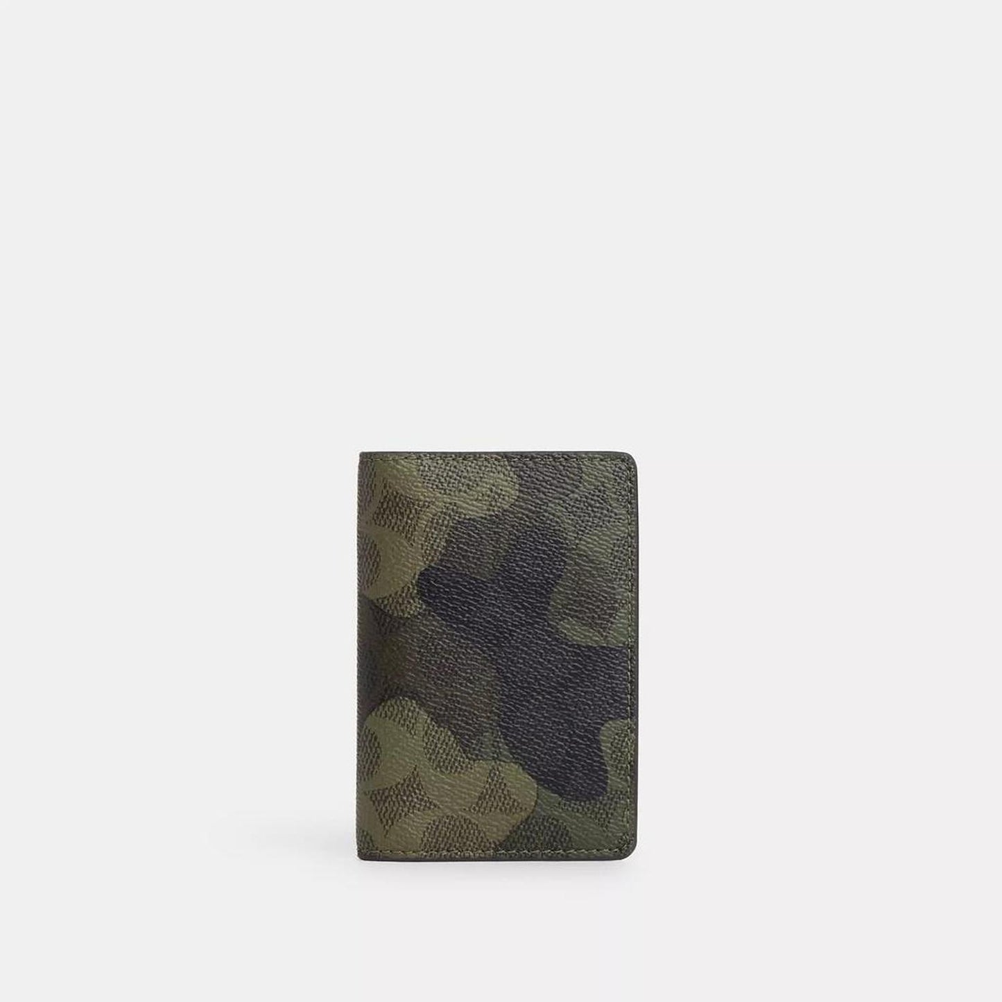 Coach Outlet Id Wallet In Signature Camo Print