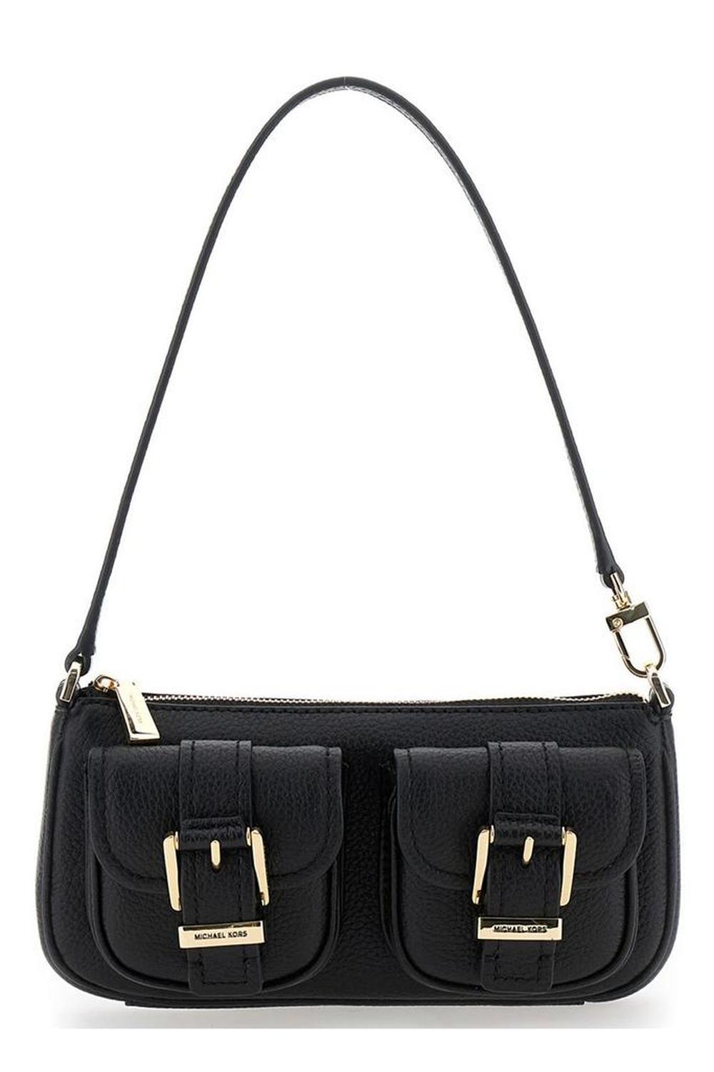 Michael Michael Kors Zoe Small Pebbled Pochette Bag
