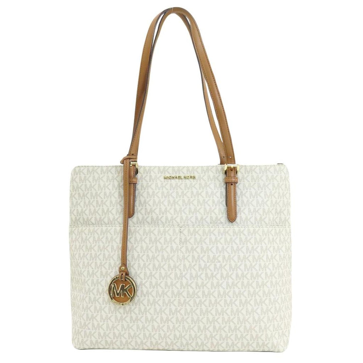 Michael Kors Jet Set Canvas Tote Bag (Pre-Owned)