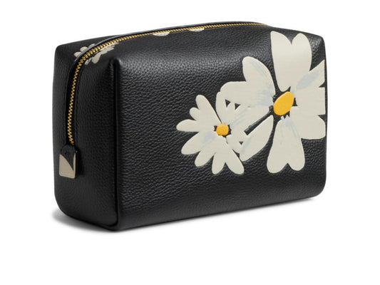 Cosmetic Pouch with Floral Print