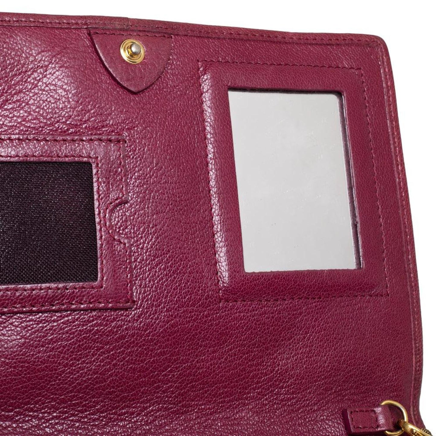 Marc Jacobs Quilted Leather Flap Chain Clutch