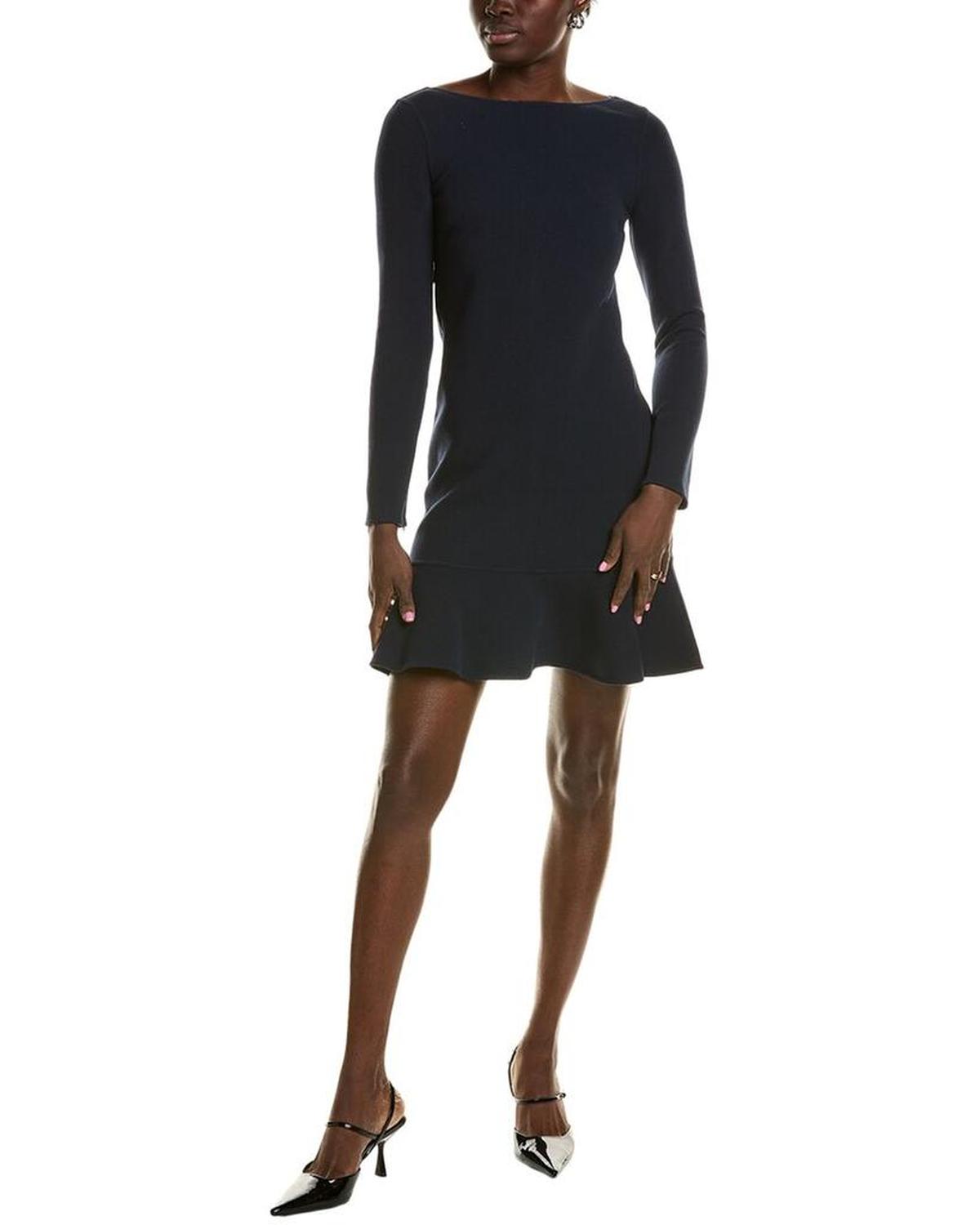 Collection Wool-Blend Sheath Dress