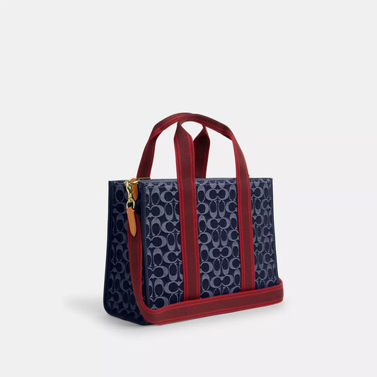 Smith Tote Bag In Signature Denim