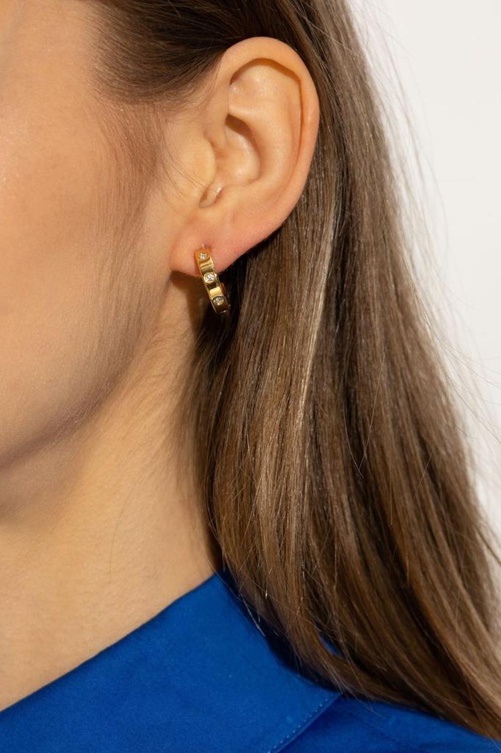 Kate Spade Cubic Zirconia Hoop Earrings